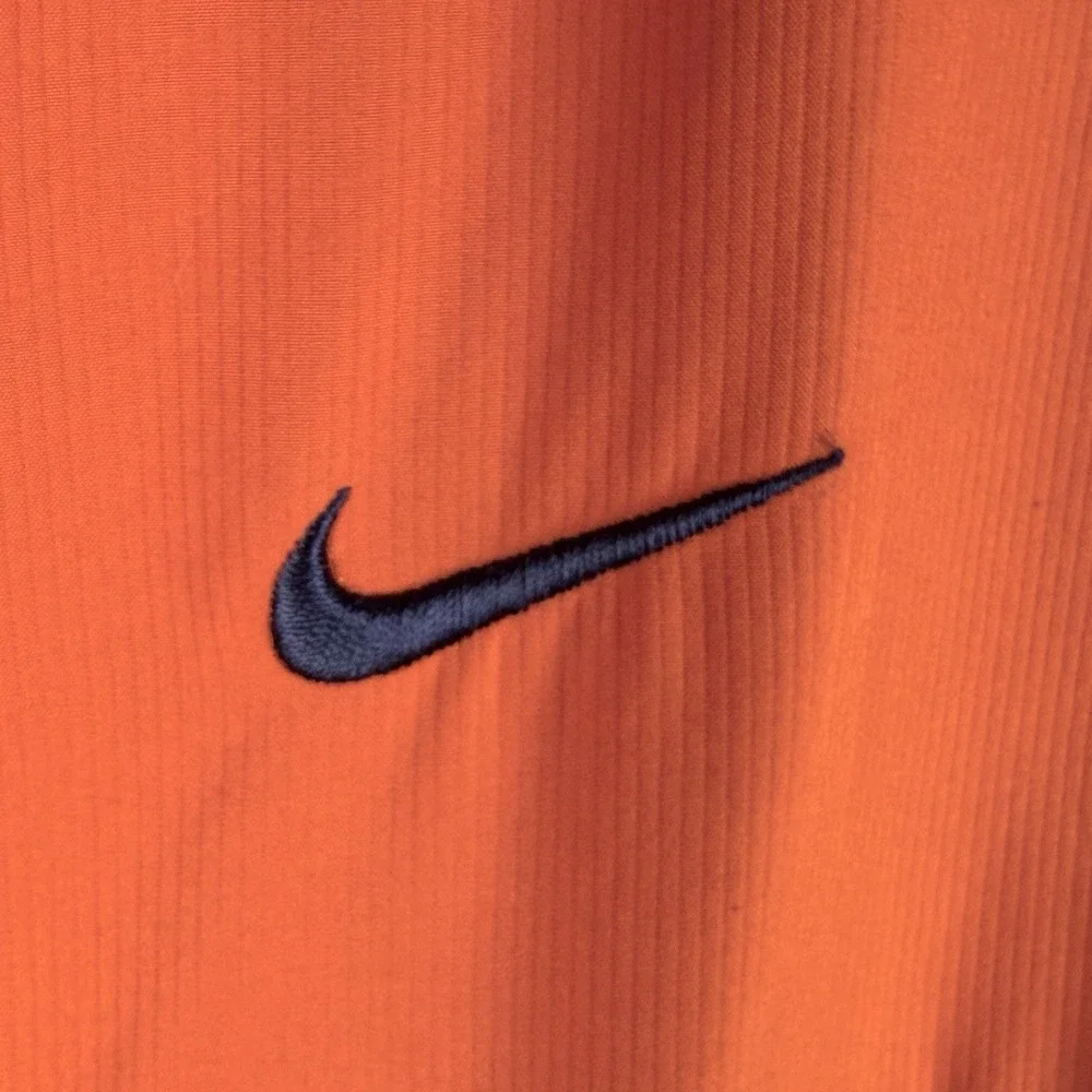 Nike Team Auburn Tigers Full Zip Clima-Fit Wind Breaker Jacket Orange Large NCAA
